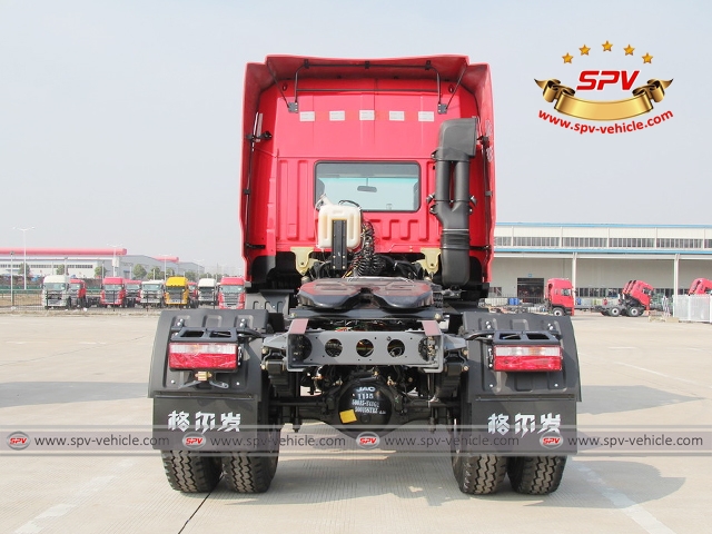 Back view of JAC Towing Truc (300HP)